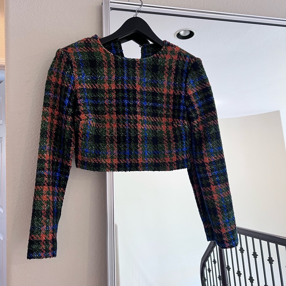 Handmade tweed top from Turkey